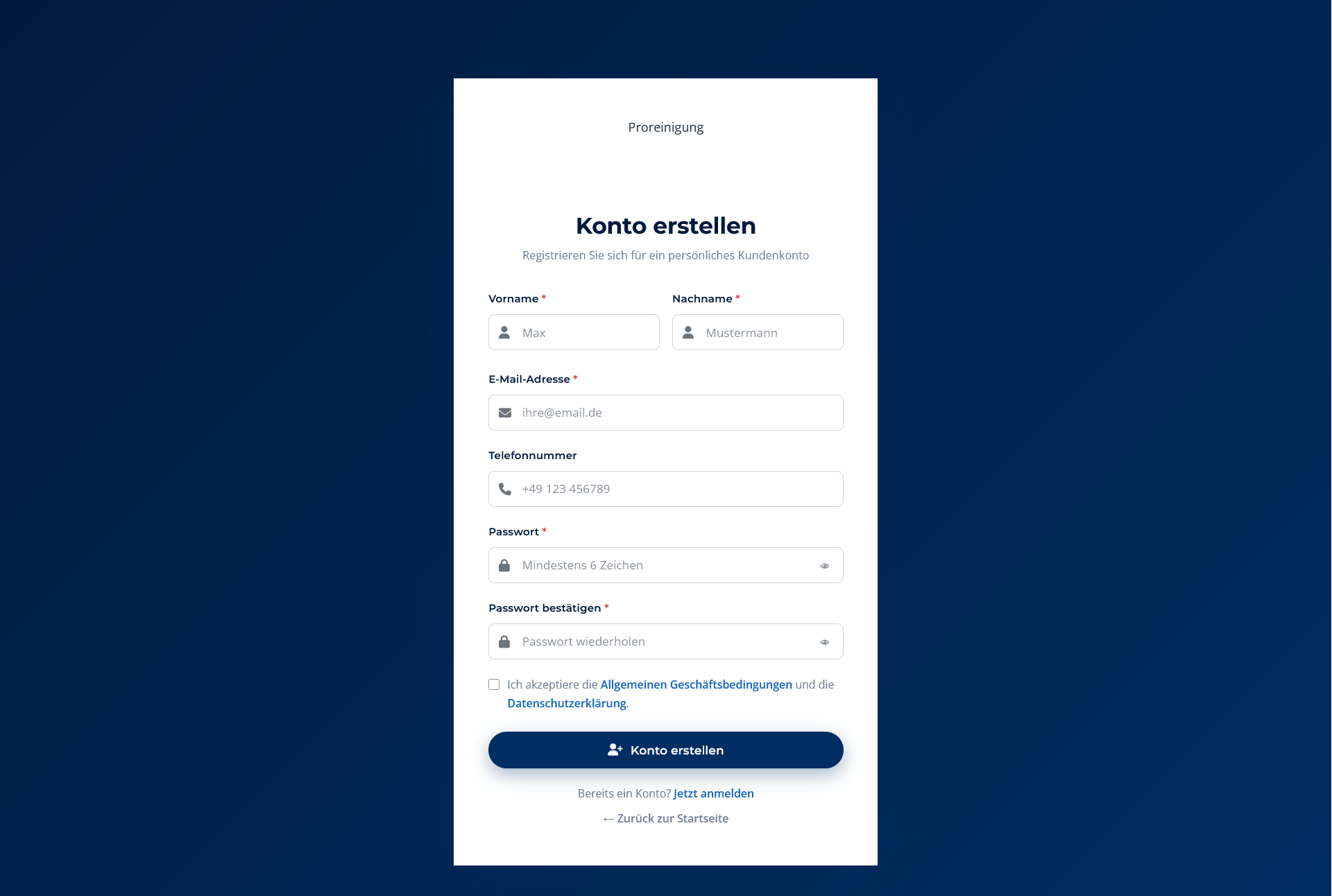 Registrieren